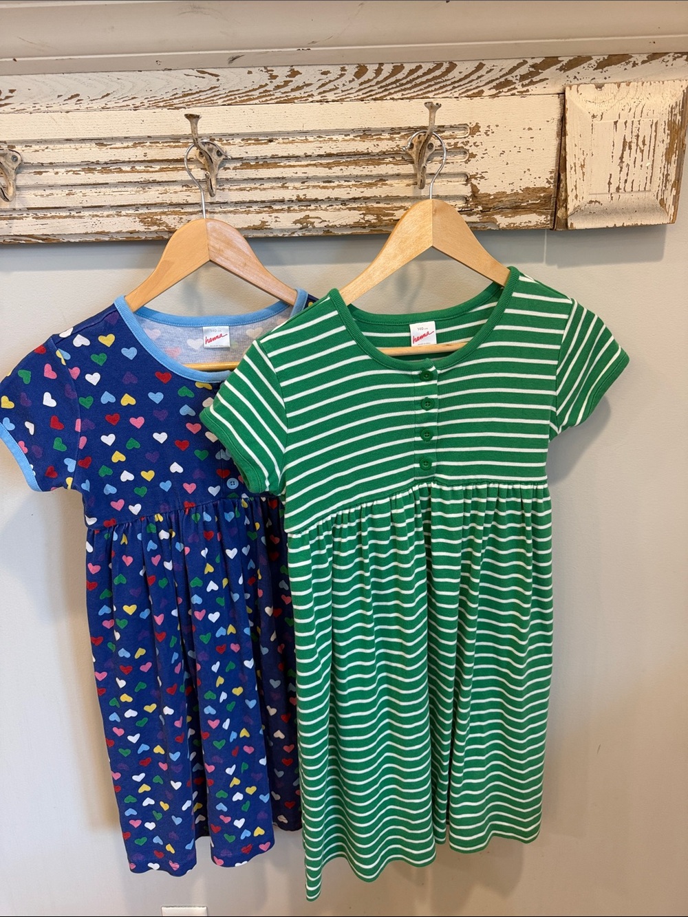 2 Hanna Andersson Dresses Size 140cm